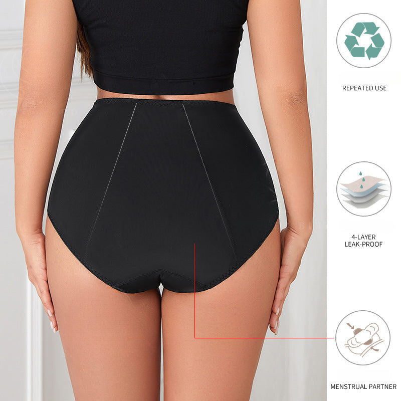 High-Waisted Leak-Proof Panties Menstrual Pants