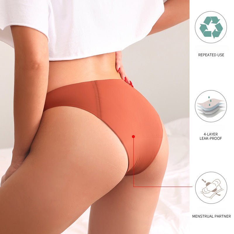 Four-layer Leak-proof Physiological Low-rise Panties