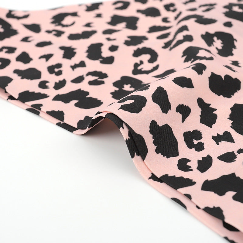 Stylish Leopard Print Low-Rise Physiological Panties