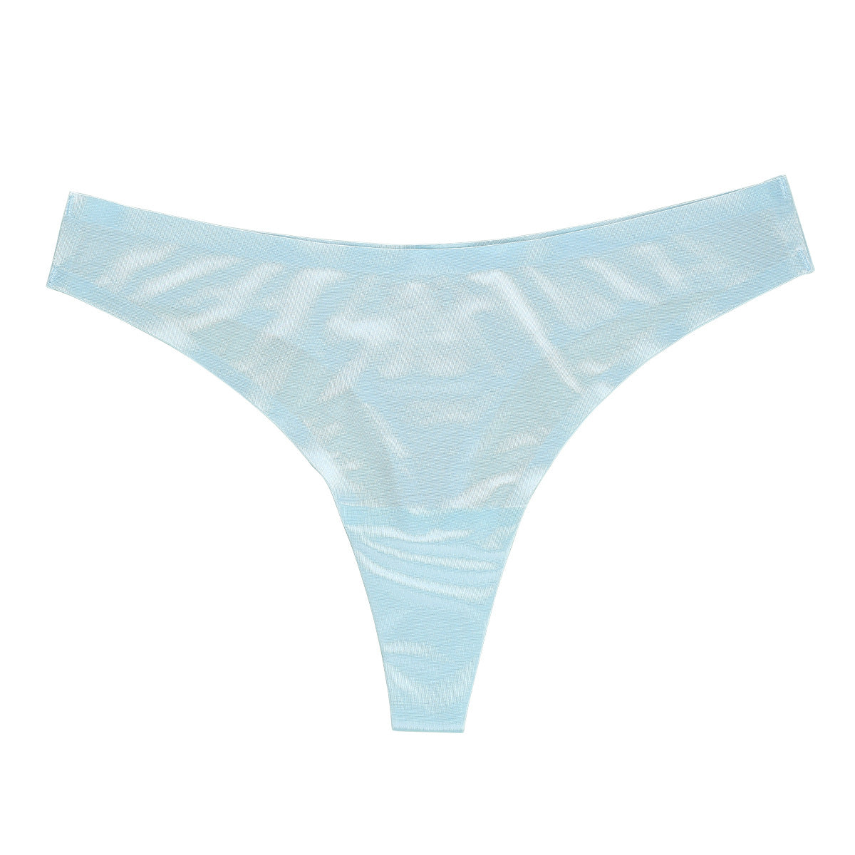 Non-marking Ice Silk Yoga Fitness Thongs Panties