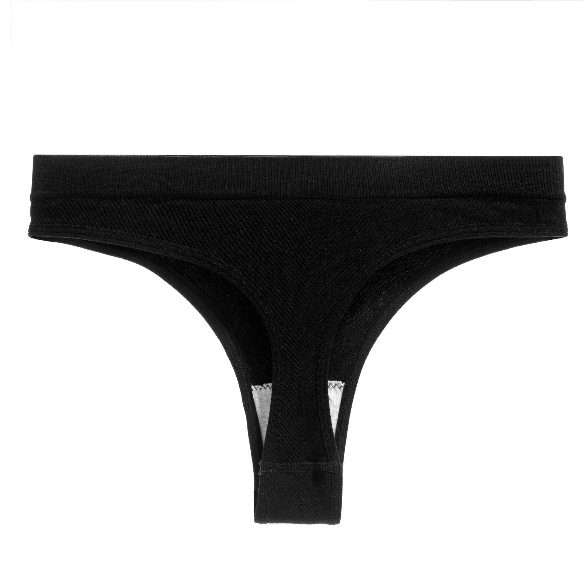 Plus Size Sexy Panties Sports Thongs Threaded Solid Color Panties