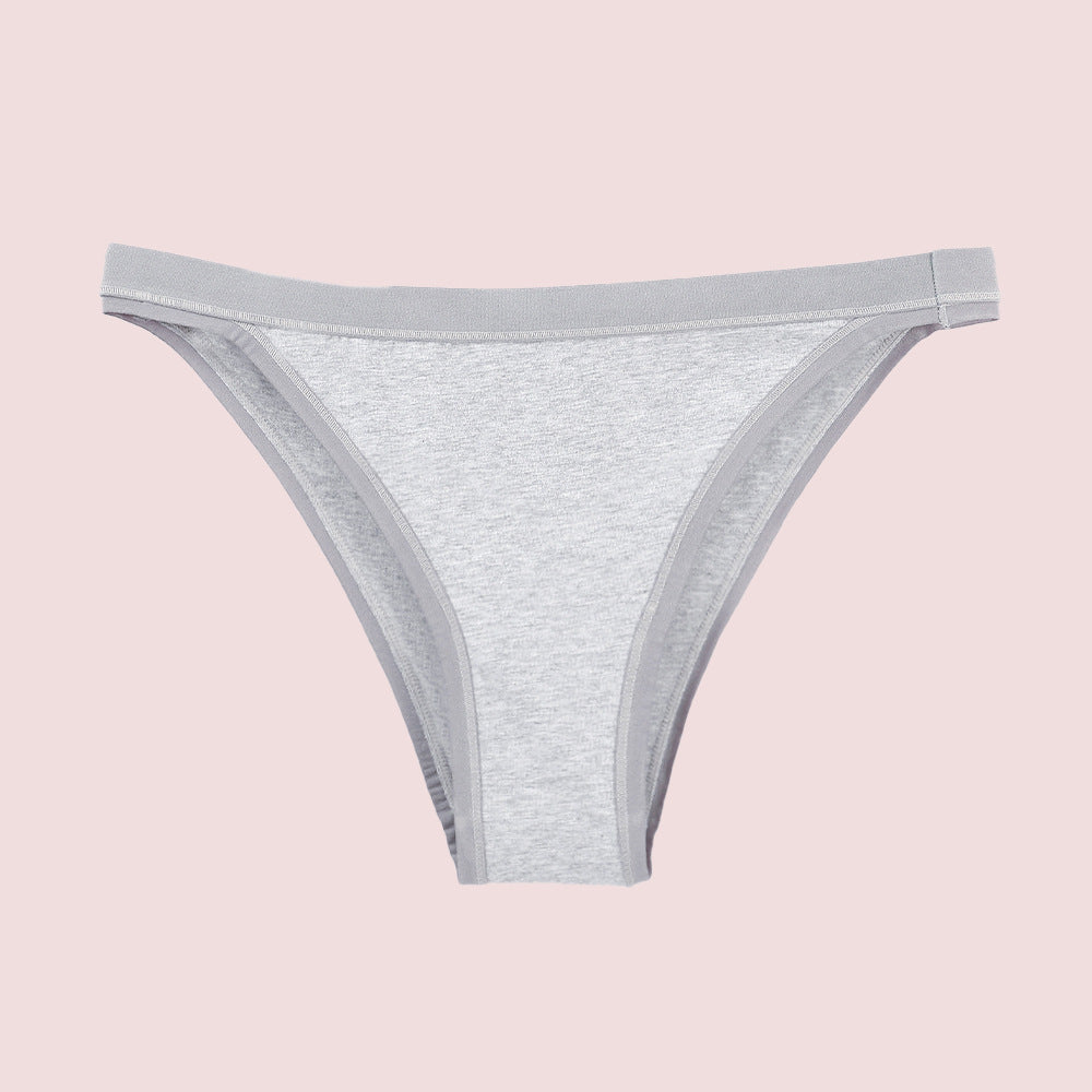 Low Waisted Thong Sexy Comfortable Cotton Triangle Panties