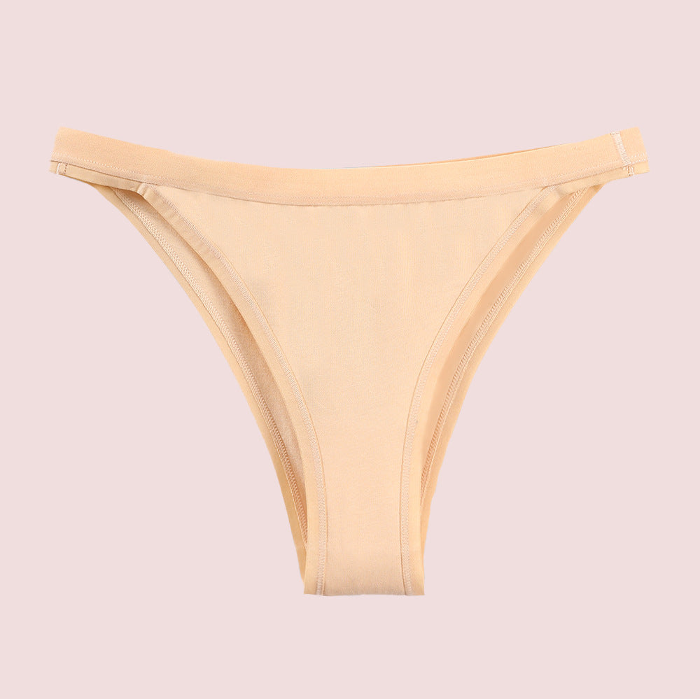 Low Waisted Thong Sexy Comfortable Cotton Triangle Panties