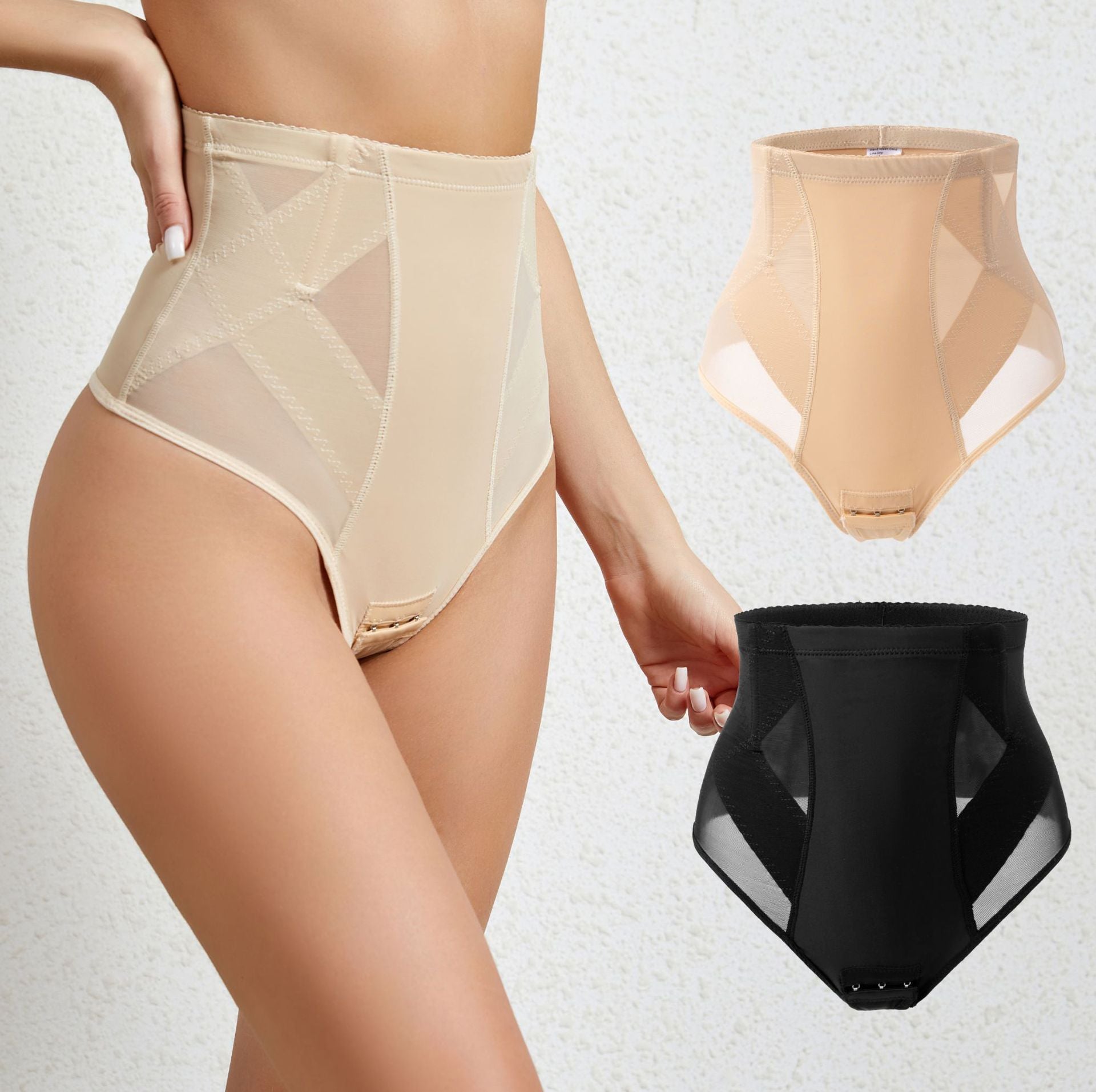 High Waist Butt Lifter Sexy Thong Shaper Tummy Control Panties Shapewear