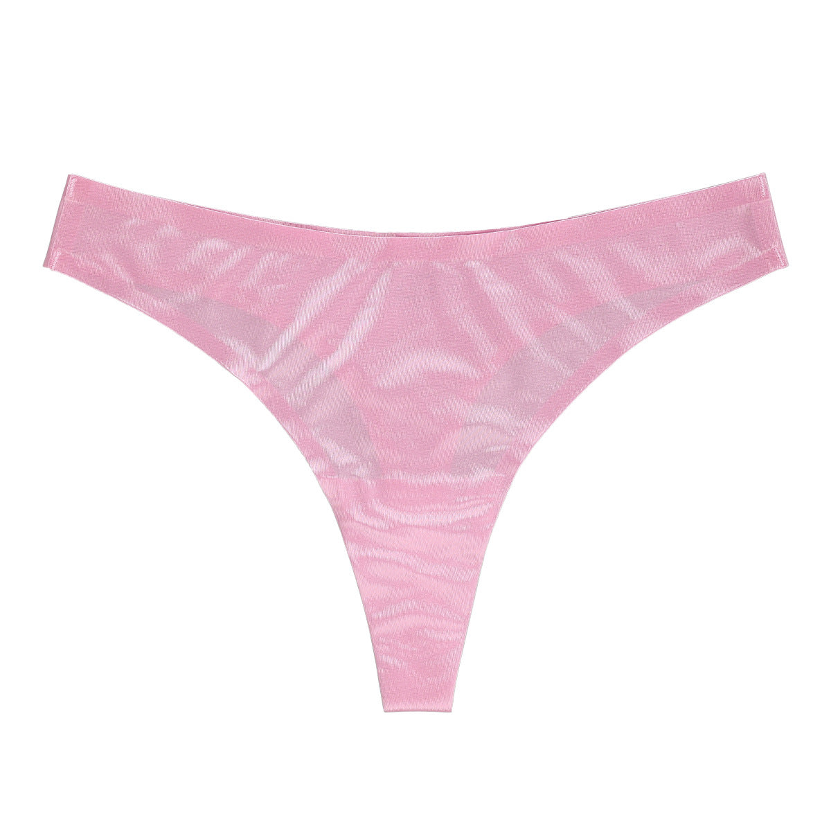 Non-marking Ice Silk Yoga Fitness Thongs Panties