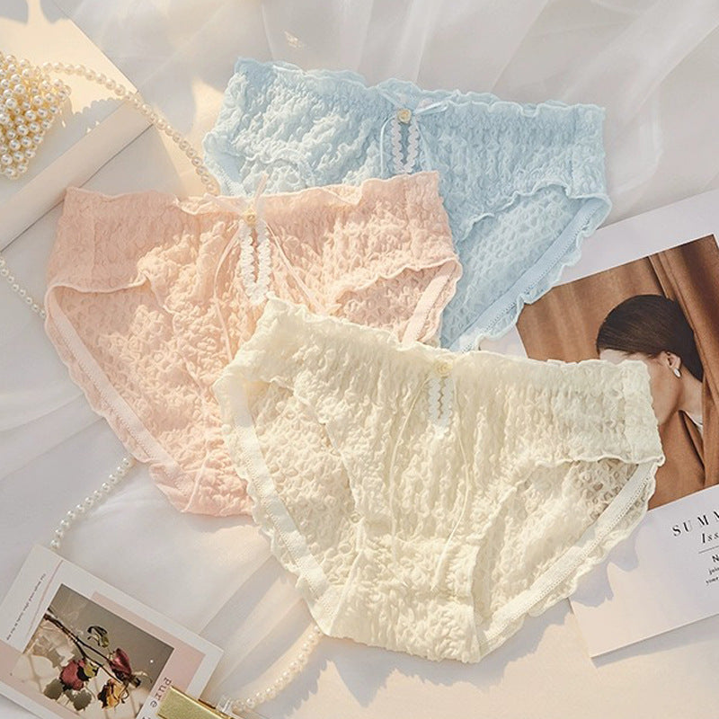 Soft & Comfortable Mid Waist Antimicrobial Triangle Panties