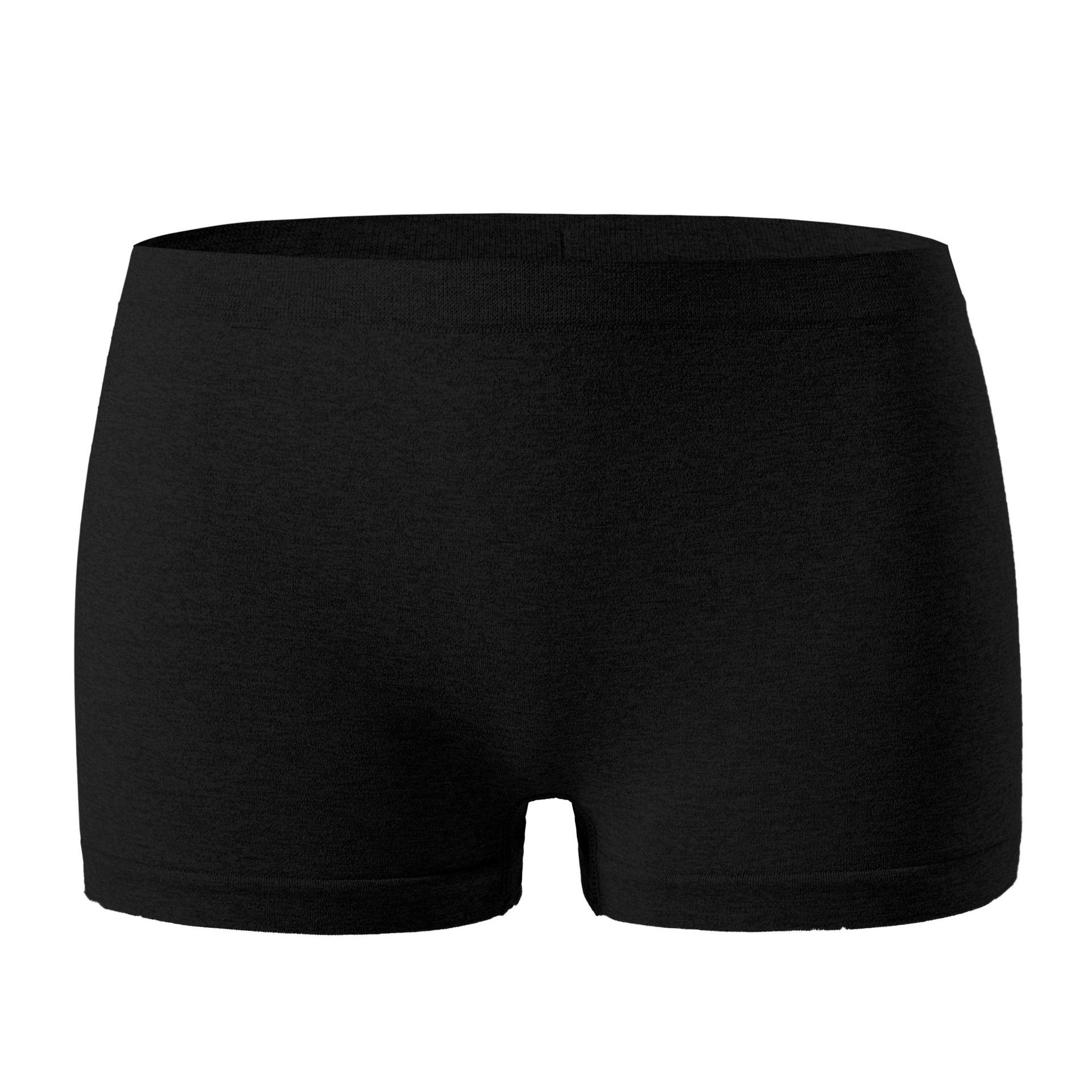 Non-marking Breathable Boxer Briefs High Elastic Mid-Rise Sports Bottom Panties