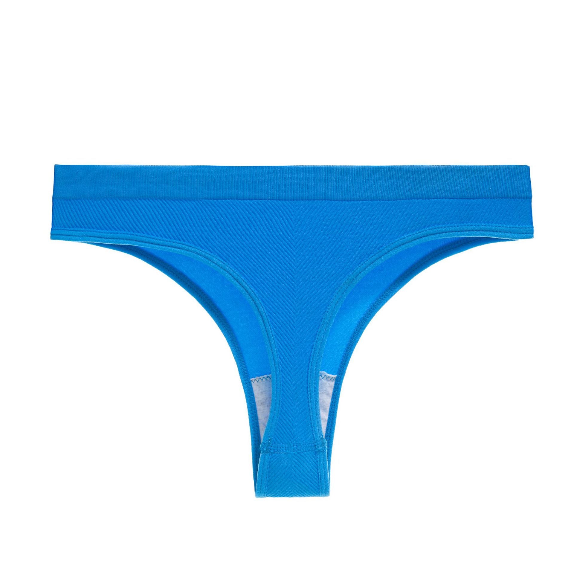 Plus Size Sexy Panties Sports Thongs Threaded Solid Color Panties