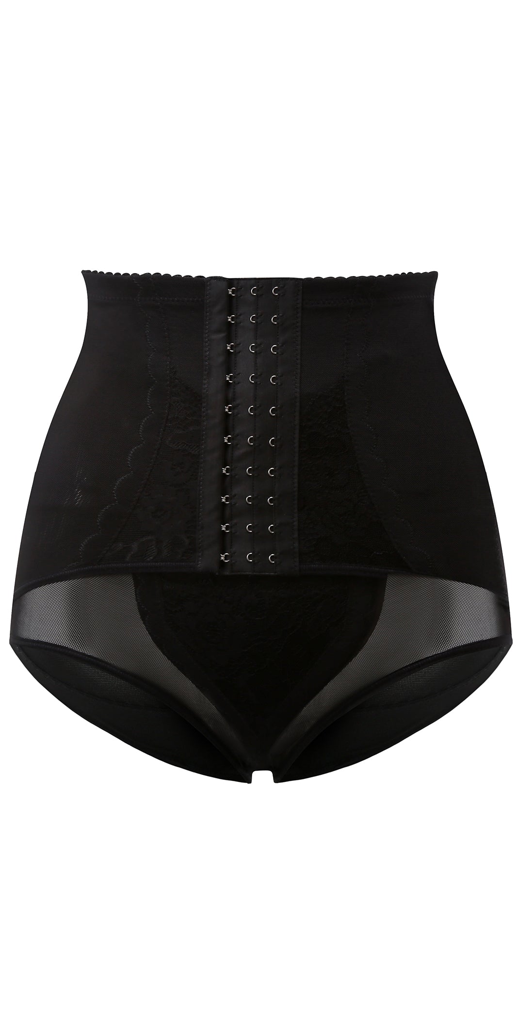 Sexy High Waist Embroidery Elegant Comfortable Tummy Tuck Shapewear Panties